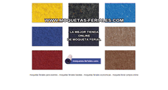 Desktop Screenshot of moquetas-feriales.com